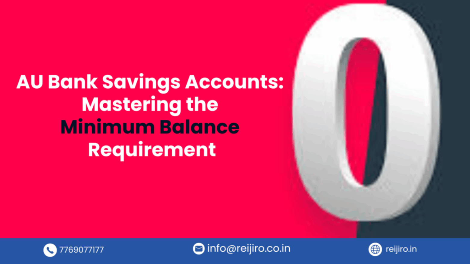 AU Bank Minimum Balance